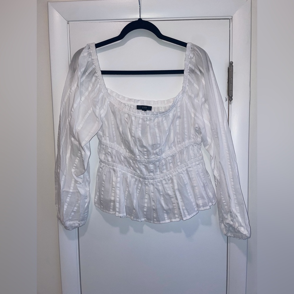 Jcrew NWT Off the shoulder top